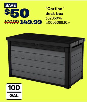 KETER "Cortina" deck box