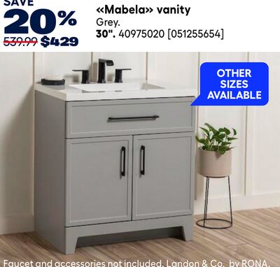 «Mabela» vanity 30"