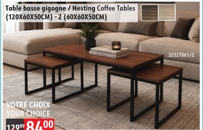 Nesting Coffee Tables