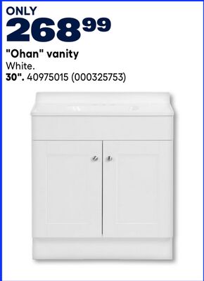 "Ohan" vanity
