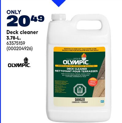 Olympic Deck cleaner