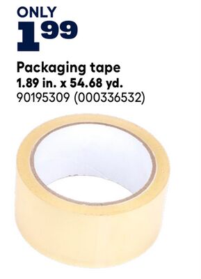 Packaging tape