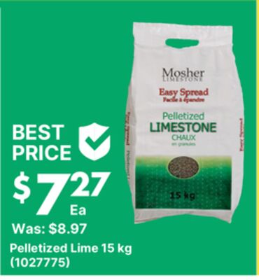 Pelletized Lime