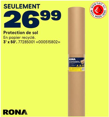 Protection de sol RONA