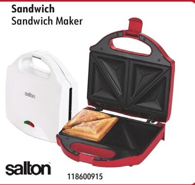 Salton Sandwich Maker