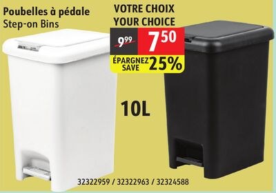 Step-on Bins