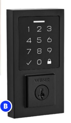 Weiser All "Smartcode" electronic locks