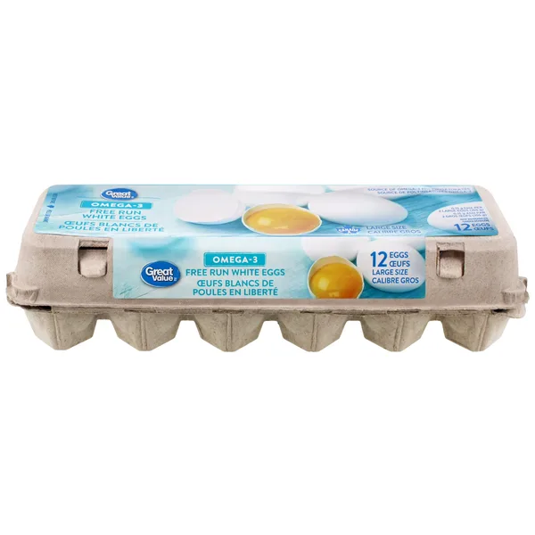 Great value gros oeufs omega iberte