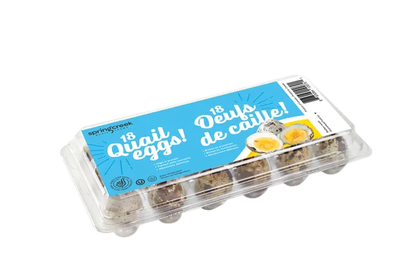 Oeufs de caille frais