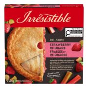 Tarte fraises et rhubarbe