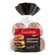 Pains à hamburger style italien