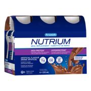 Substitut de repas hyperprotéiné à saveur de chocolat