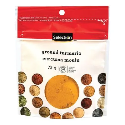 Curcuma moulu