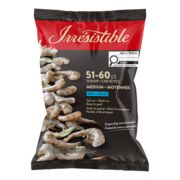 Crevettes blanches du Pacifique surgelées