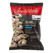 Crevettes blanches du Pacifique surgelées