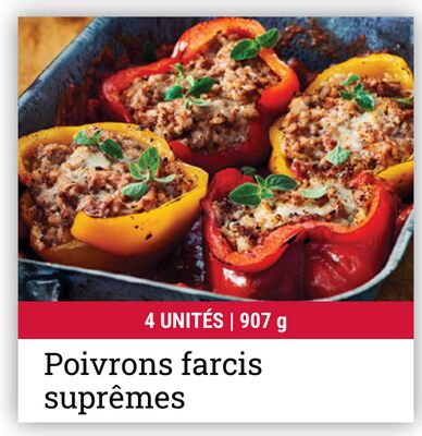 Poivrons farcis suprêmes