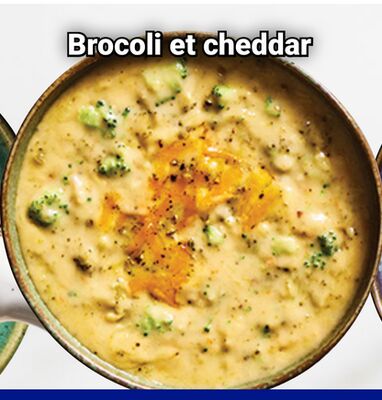 Soupe Brocoli et cheddar