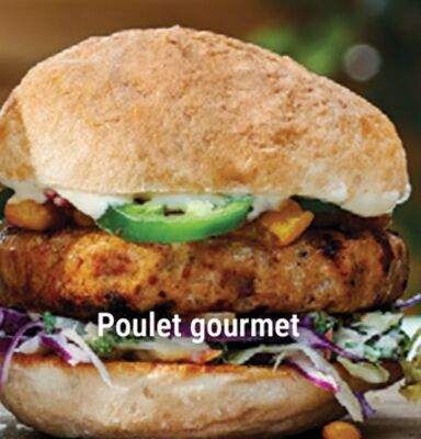 Poulet gourmet Burger