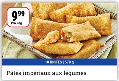 Pâtés impériaux aux légumes