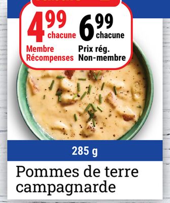 Pommes de terre campagnarde