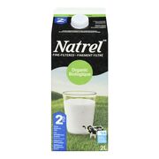 Lait biologique 2 %