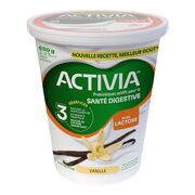Yogourt probiotique sans lactose à la vanille 2,2 %