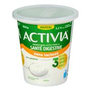 Yogourt probiotique nature sans lactose 3.2%