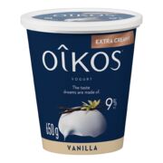 Yogourt grec à la vanille 9 %