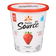 Yogourt aux fraises 0 %