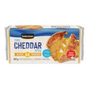 Fromage cheddar en tranches