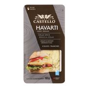 Tranches de fromage havarti aux épices à steak