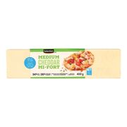 Fromage cheddar blanc mi-fort
