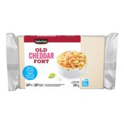 Fromage cheddar blanc fort