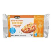 Fromage cheddar marbré doux