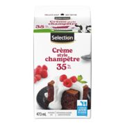 Crème style champêtre 35%