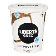 Yogourt grec à saveur de noix de coco 2 %