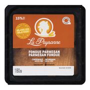 Fondue au fromage parmesan originale