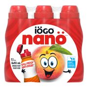 Yogourt à boire à la pêche 1 %
