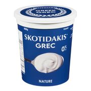Yogourt grec probiotique nature 0 %