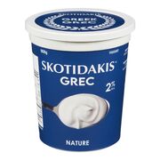 Yogourt grec nature 2 %