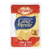 Fromage emmental en tranches