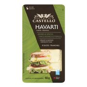 Fromage harvati aux fines herbes et épices tranché