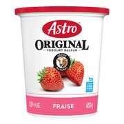Yogourt style Balkan aux fraises 3,25 %