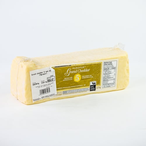 Grand cheddar 5 ans entier