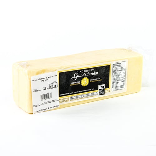 Grand cheddar 3 ans entier