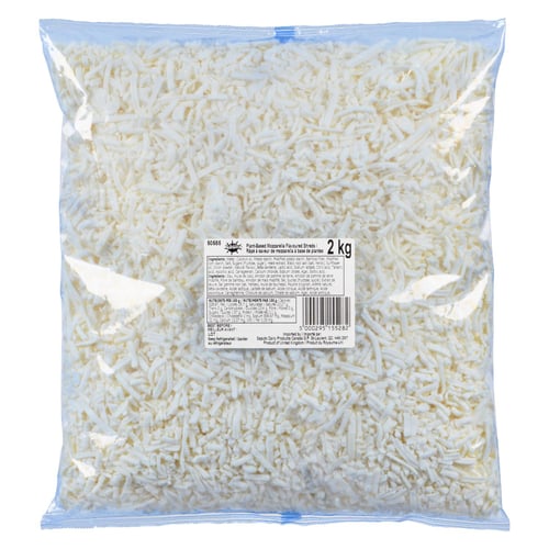 Râpé saveur mozzarella à base de plantes 2 kg