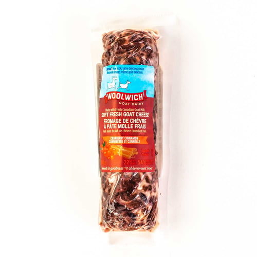 Fromage de chèvre à la canneberge et cannelle bûche 300 g