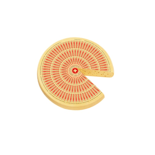Emmental 1/8 meule