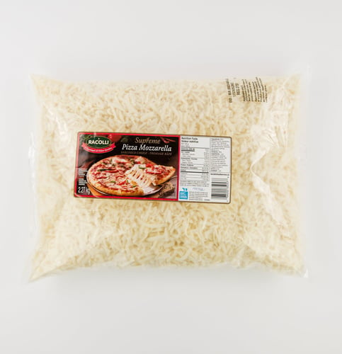 Fromage râpé mozarella 27% pour pizza 2,27 kg
