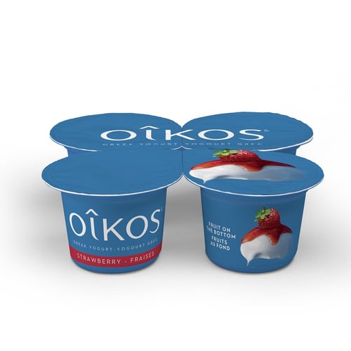 Yogourt grec fraise 2% x4